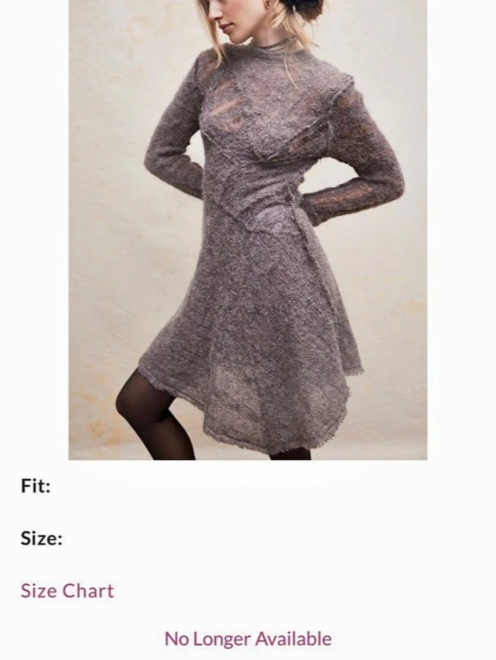 Free People Changing Tides Sweater Dress Brown